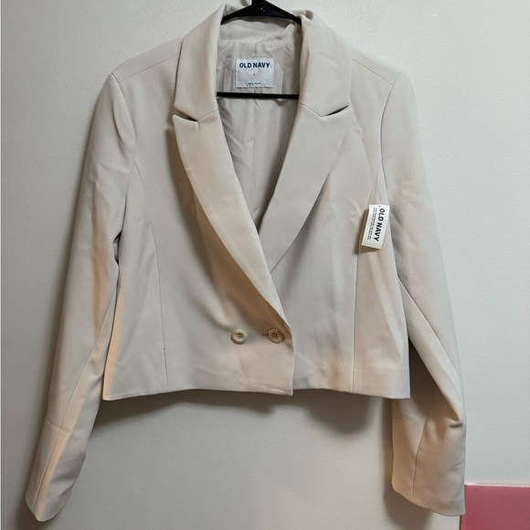 Old Navy Jackets & Blazers - Old Navy Cream Blazer‎